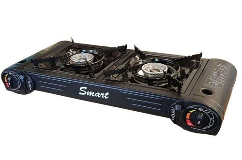 Camping double burner gas - double,