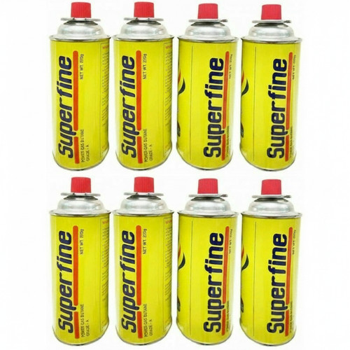 Butane gas canisters - 8,