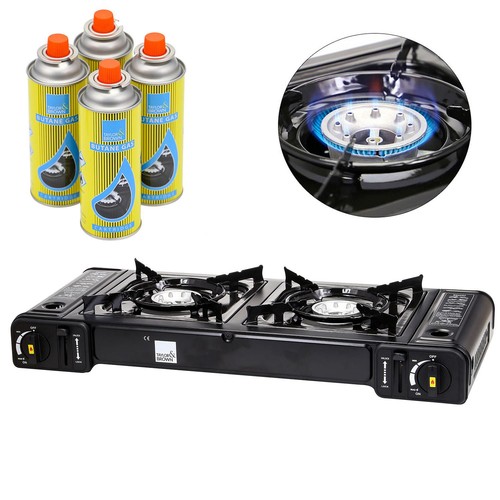 Portable butane double twin - butane,