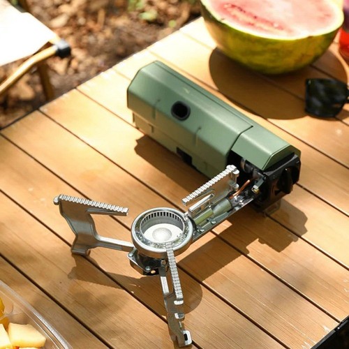 Portable gas camping cassette - portable,